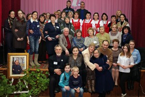 Участники «Рубцовских чтений» на вечере в Никольском Доме культуры. Фото vk.com/totma35