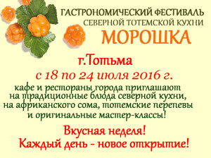 фестиваль морошка 2016