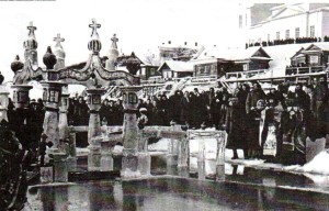 Крещенское водосвятие на Сухоне