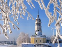 Успенская церковь зимой