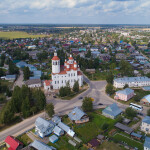Тотьма сверху