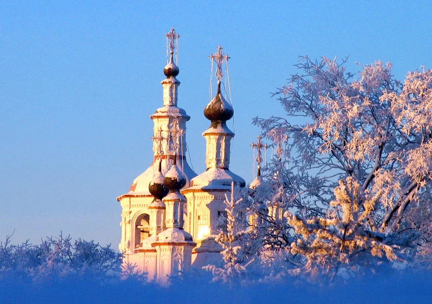 Зимняя красота Тотьмы
